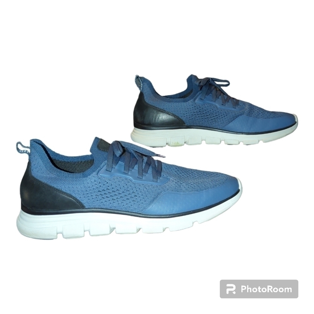 Johnston and Murphy Amherst Lug Knit Sport sneakers size 13 blue - Picture 4 of 9